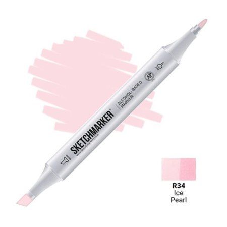 Маркер SKETCHMARKER двухсторонний на спирт.основе R34 Ледяная жемчужина MPSM-R34