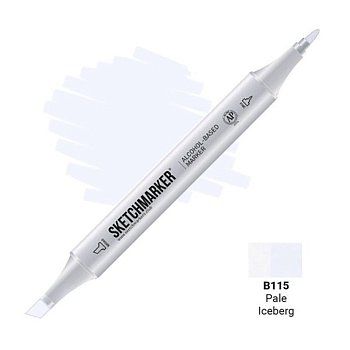 Маркер SKETCHMARKER двухсторонний на спирт.основе B115 Бледный айсберг MPSM-B115