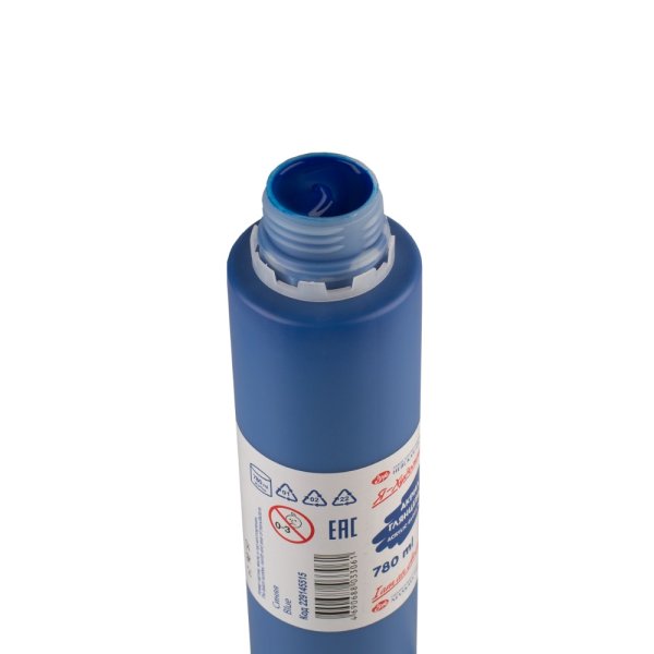 Краска акриловая Я-ХУДОЖНИК! глянцевая, банка 780 мл, 515 Синяя NP-229145515