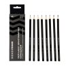 Набор чернографитных карандашей Стихия 8 шт в картонной упаковке MPST03007