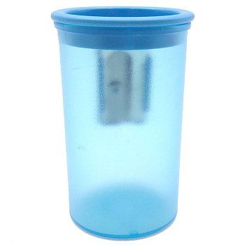 Точилка KUM 1870 KM1 Pop, 1 отверстие, магниевая, пластик. контейнер, ассорти