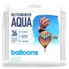 Набор акварельных маркеров SKETCHMARKER Aqua Balloons 36 цв MPSMA-36BALL
