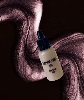 Чернила спиртовые (алкогольные) Kamenskaya Ink серия M 15 мл M-045 Розовый закат K-00-00000480