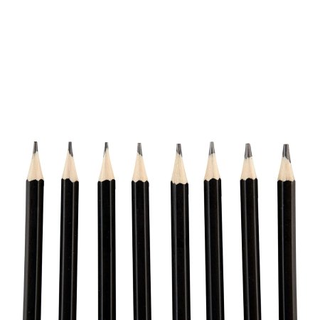 Набор чернографитных карандашей Стихия 8 шт в картонной упаковке MPST03007