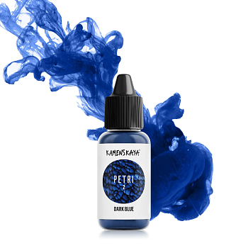 Чернила для петри Kamenskaya Ink 15 мл 02 Темно-синий K-P15-02