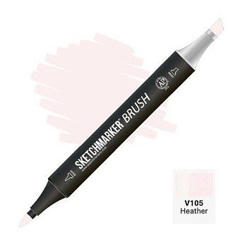 Маркер SKETCHMARKER Brush двухсторонний на спирт.основе V105 Вереск MPSMB-V105 Маркер SKETCHMARKER Brush двухсторонний на спирт.основе V105 Вереск MPSMB-V105