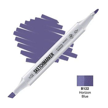Маркер SKETCHMARKER двухсторонний на спирт.основе B122 Синий горизонт MPSM-B122 Маркер SKETCHMARKER двухсторонний на спирт.основе B122 Синий горизонт MPSM-B122