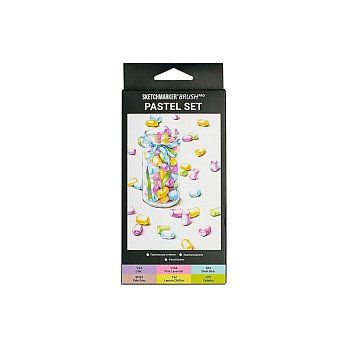 Набор маркеров SKETCHMARKER Brush Pastel 6 шт MPSMB-6PAST