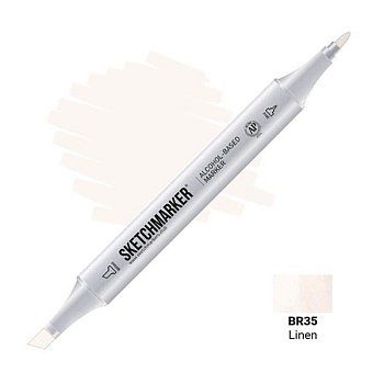 Маркер SKETCHMARKER двухсторонний на спирт.основе BR35 Льняное полотно MPSM-BR35 Маркер SKETCHMARKER двухсторонний на спирт.основе BR35 Льняное полотно MPSM-BR35