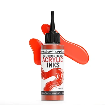 Чернила акриловые Kamenskaya Ink 100 мл W1475 Кирпичный K-00-00000850