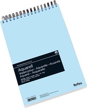 Блок для акварели REFLEX Studioline Watercolor 300 г/м2 A4 30 л, зернистая, спираль RX-VF5004058