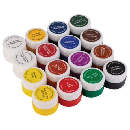 Набор гуаши МАСТЕР-КЛАСС 16 шт x 20 мл, картон NP-1741092