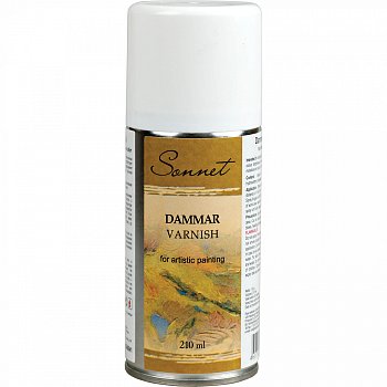 Лак даммарный для художественно-живописных работ СОНЕТ в аэрозоле 210 мл NP-8548941