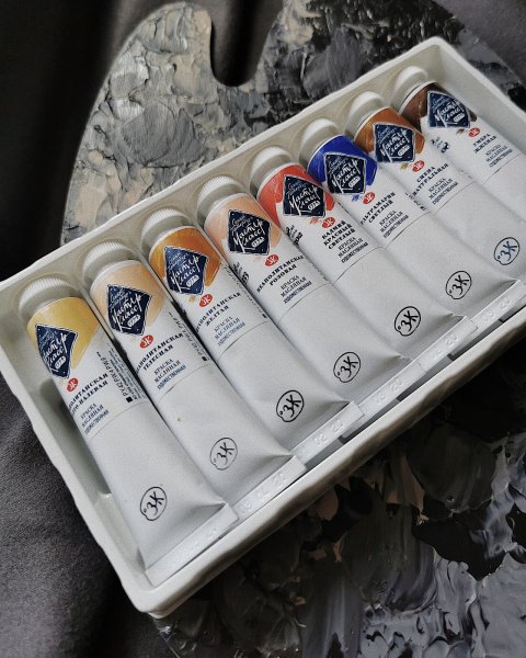 Набор масляных красок МАСТЕР-КЛАСС Портрет 8 шт х 18 мл, картон NP-11411607