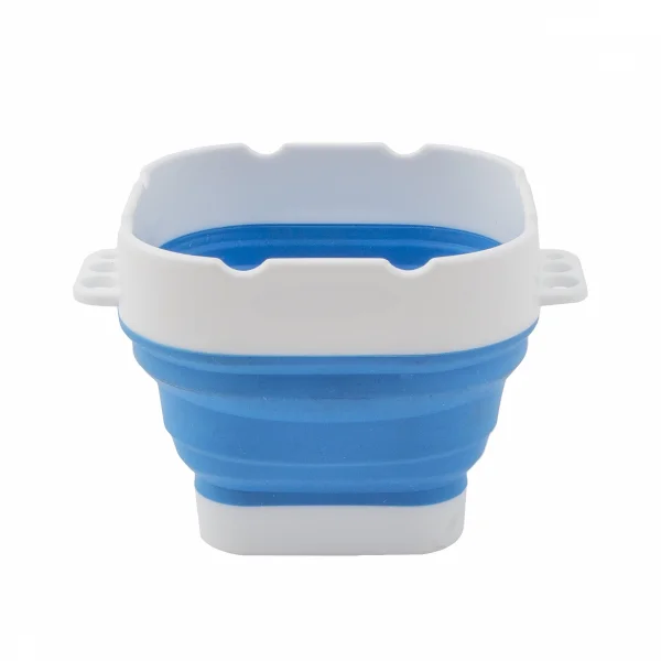 Стакан для воды БЕЛЫЕ НОЧИ складной, диаметр 9.8 см, высота 8 см, синий NP-2491421817