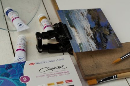 Держатель с зажимом СОНЕТ пластик, черный NP-2421292479