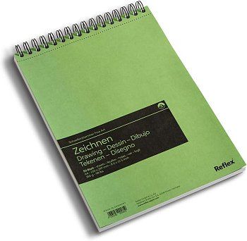 Блок для рисования REFLEX Studioline Drawing 160 г/м2 A4 50 л, шероховатая, спираль RX-VF5004282