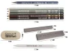 Набор для графики CRETACOLOR Artino Graphite 10 предметов, мет.пенал CR40021
