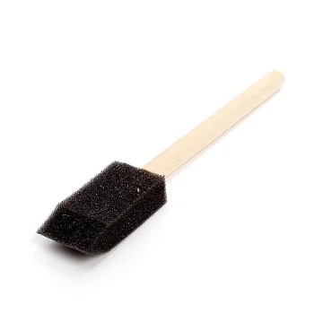 Кисть-губка DECOLA плоская, поролон, деревянная ручка, ширина 25 мм NP-237921/25