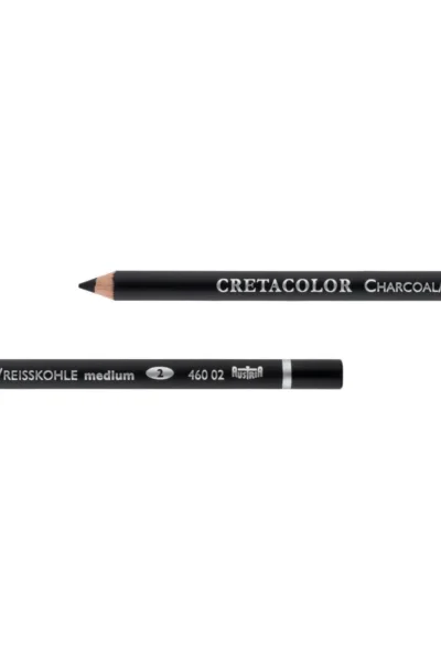 Карандаш угольный CRETACOLOR Charcoal 1 шт 2-средней твердости CR46002