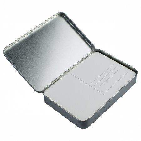 Набор открыток из акварельной бумаги БЕЛЫЕ НОЧИ 24 л, 300 г/м2, 10.5 x 14.8 см, 25% хлопок, 75% целлюлоза, крупное зерно, жестяная коробка NP-791241705