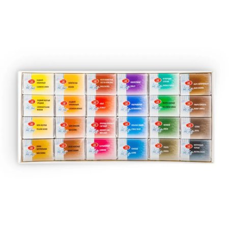 Набор акварели ЛЕНИНГРАД №1 24 шт x 2.5 мл, картон NP-1941015